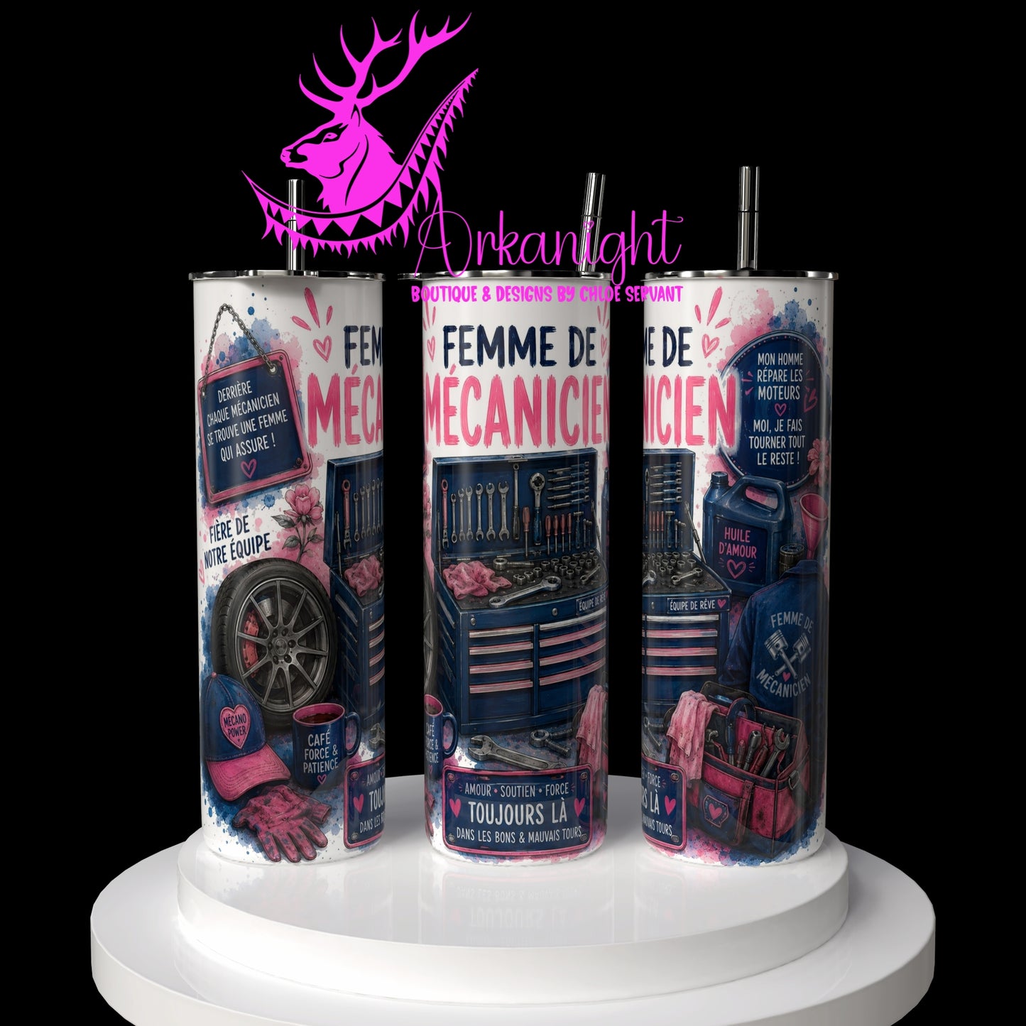 Numérique - Collection Occupation & Passion - Femme de Mécanicien
