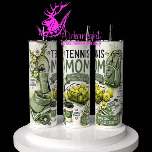 Gourde sur commande - Collection Occupation & Passion - Tennis Mom