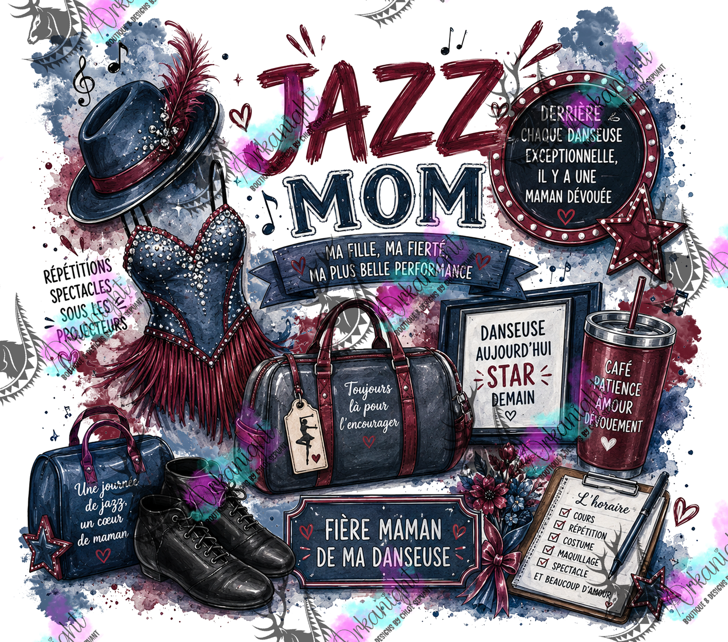 Numérique - Collection Occupation & Passion - Jazz Mom