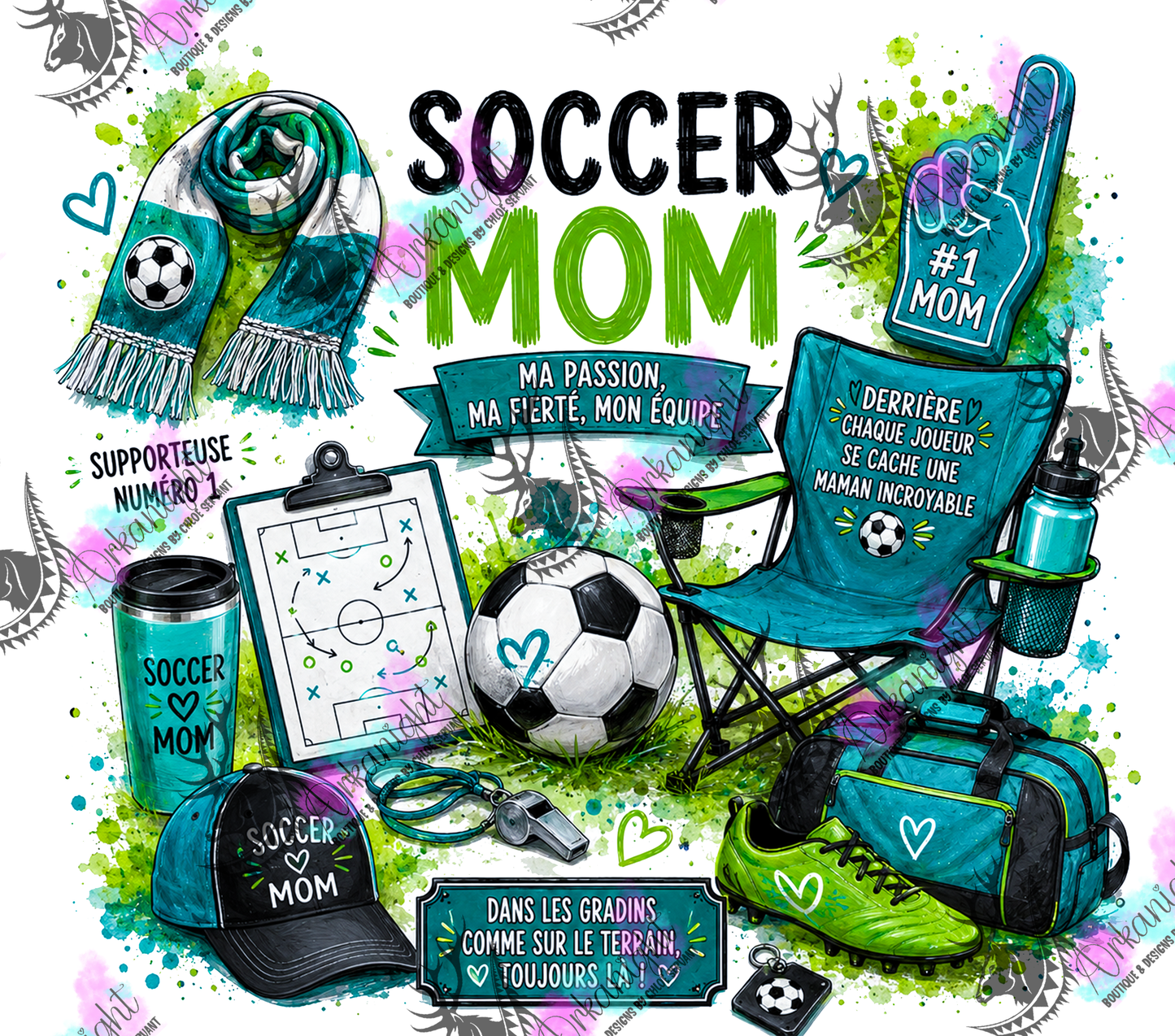 Numérique - Collection Occupation & Passion - Soccer Mom