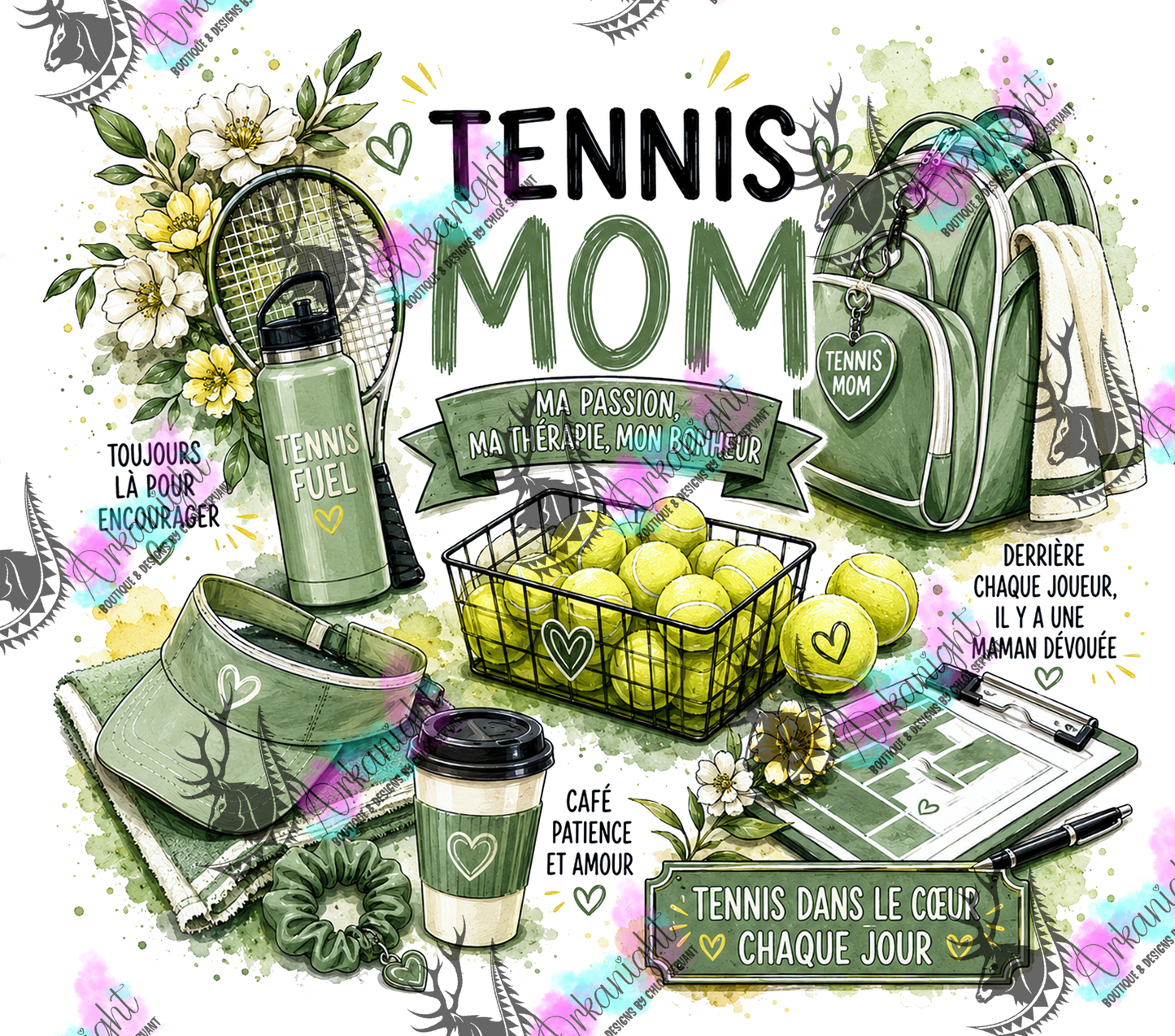 Numérique - Collection Occupation & Passion - Tennis Mom