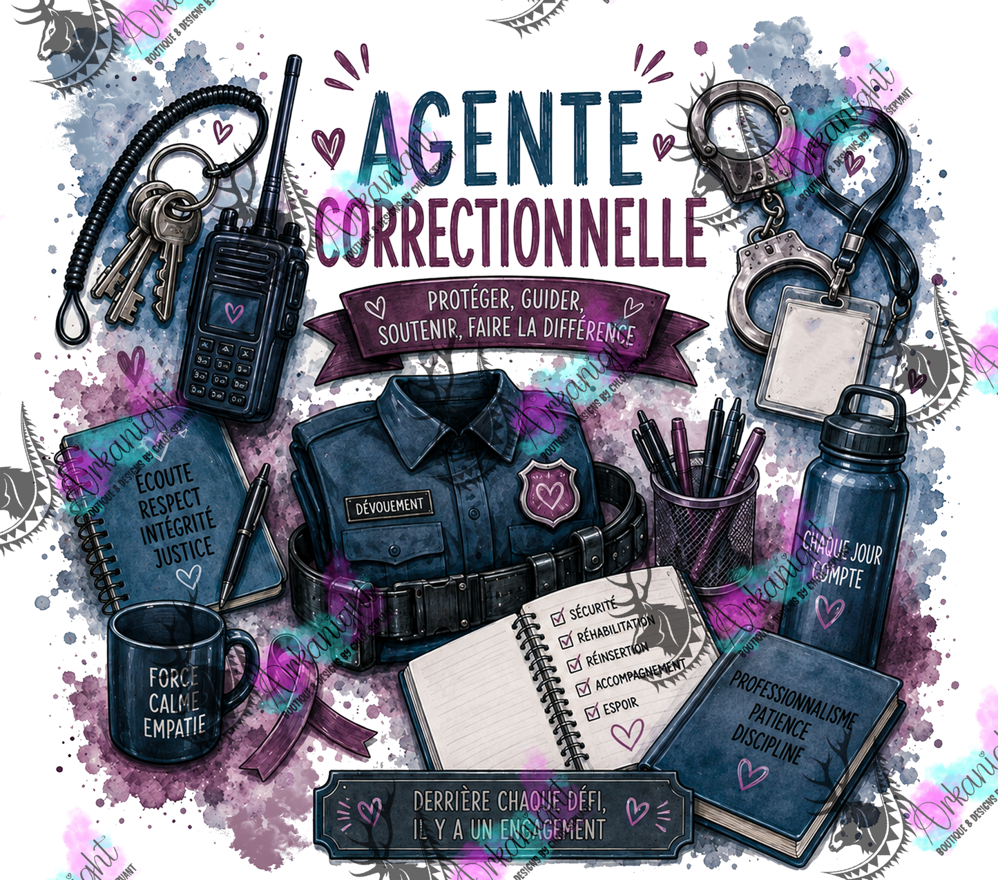 Numérique - Collection Occupation & Passion - Agente Correctionnelle