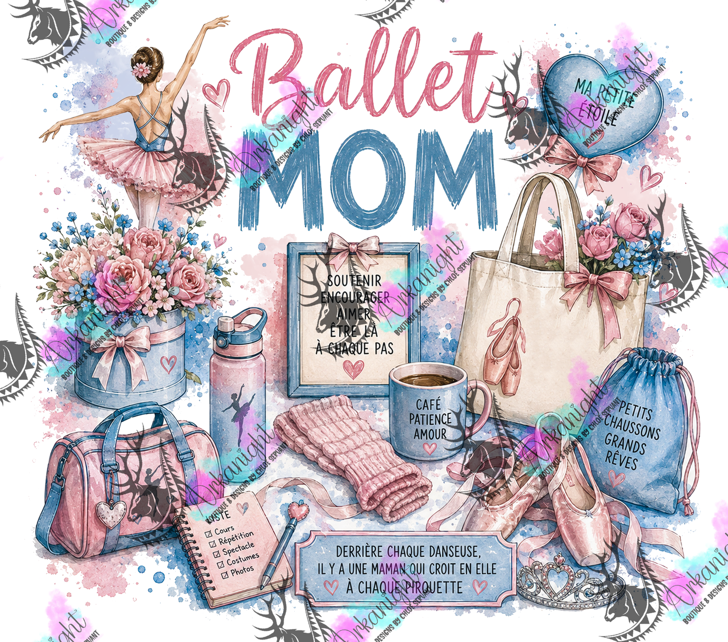 Numérique - Collection Occupation & Passion - Ballet Mom