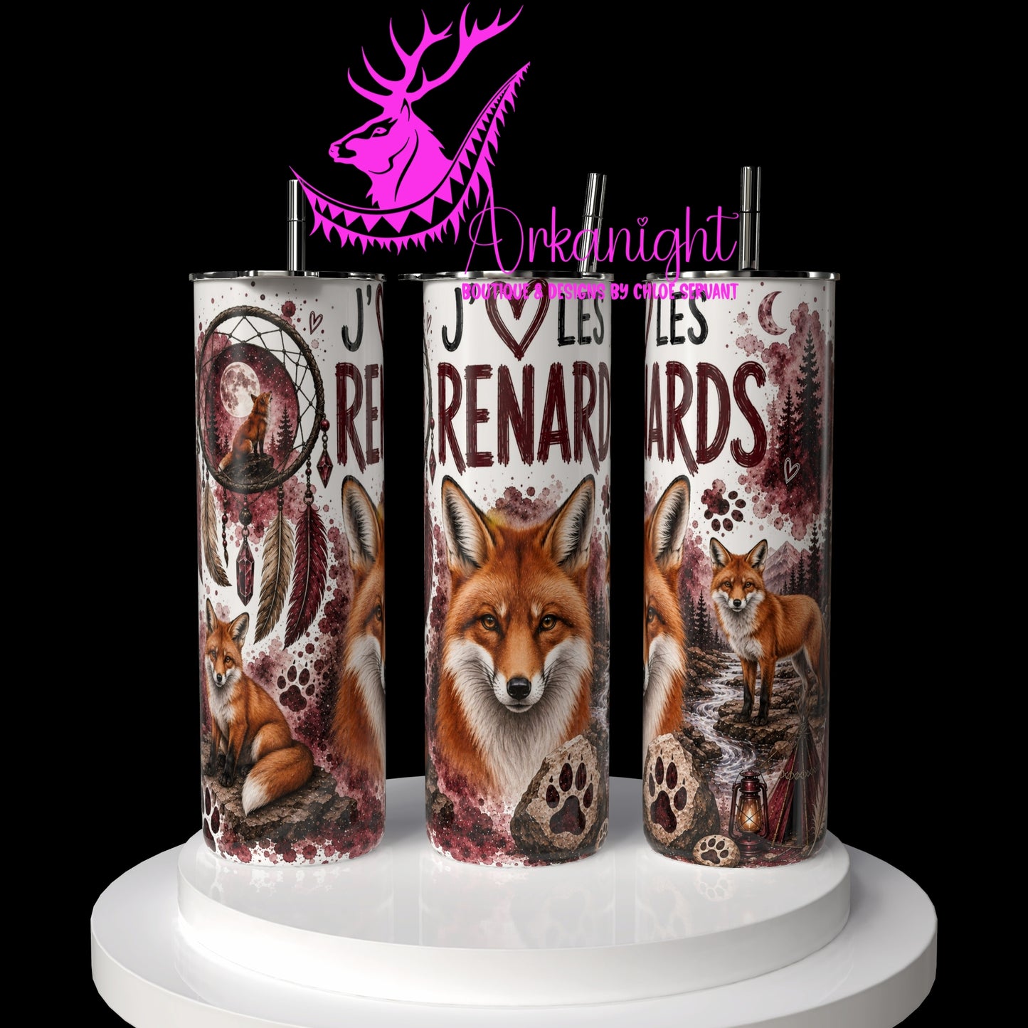 Numérique ♡Collection Boho 2026 ♡ Animaux - Renards