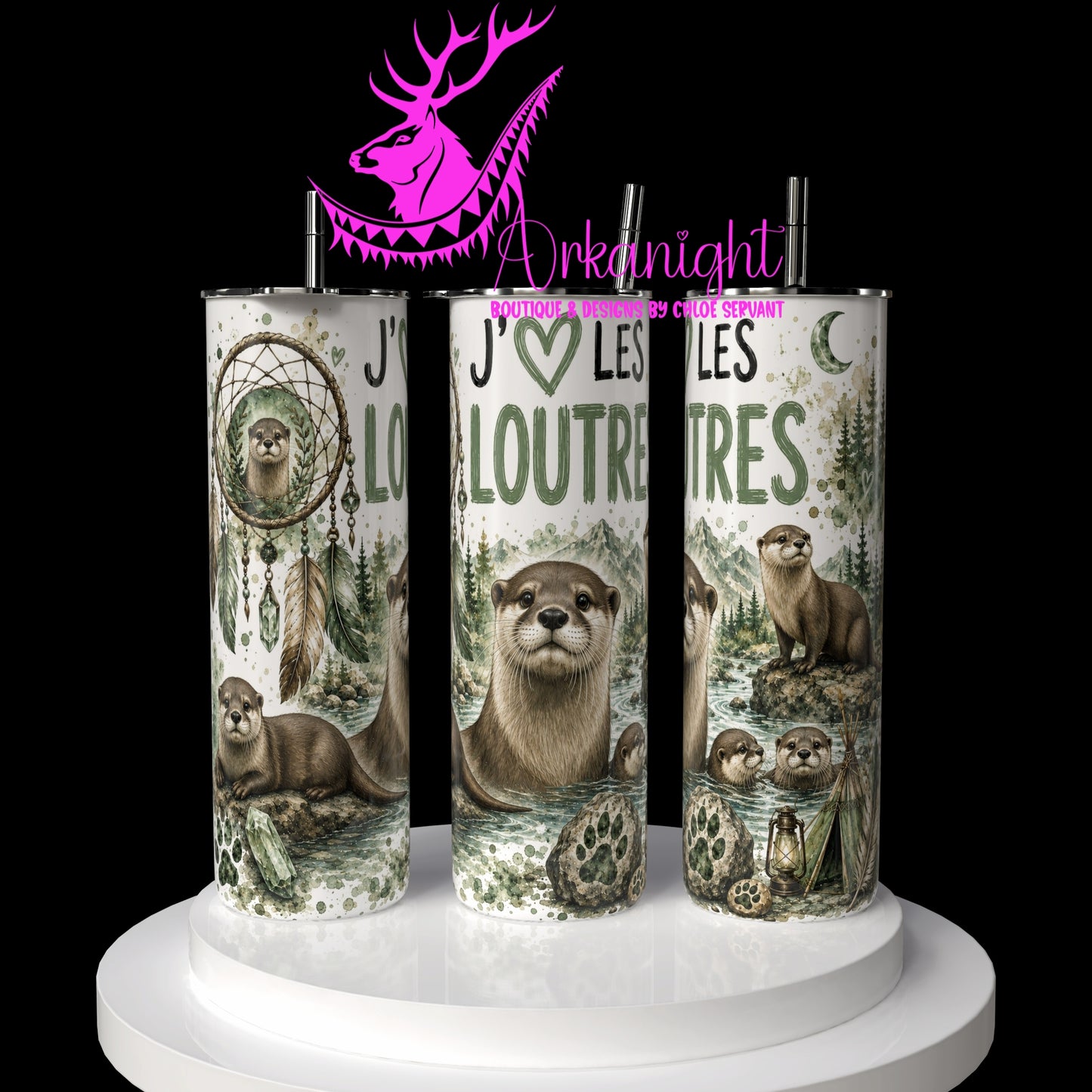 Numérique ♡Collection Boho 2026 ♡ Animaux ♡ Loutres