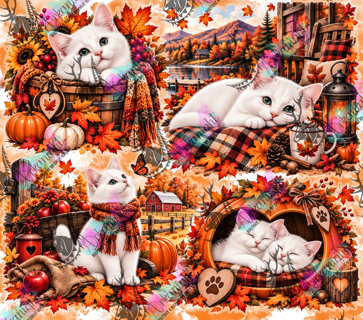 Numérique ♡Collection Automne 2026 ♡ Chat Blanc