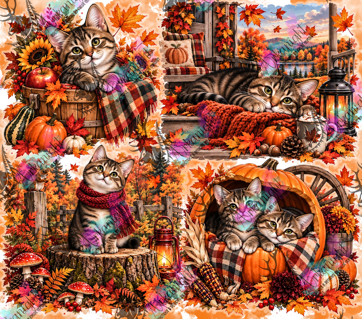Numérique ♡Collection Automne 2026 ♡ Chat Tabbie Brun