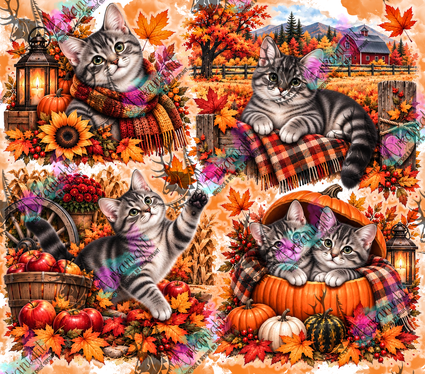 Numérique ♡Collection Automne 2026 ♡ Chat Tabbie Gris