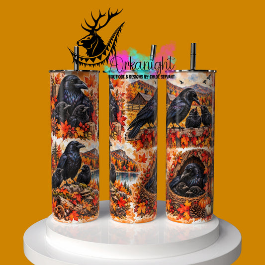 Gourde sur commande ♡ Collection Automne 2026 ♡ Corbeau