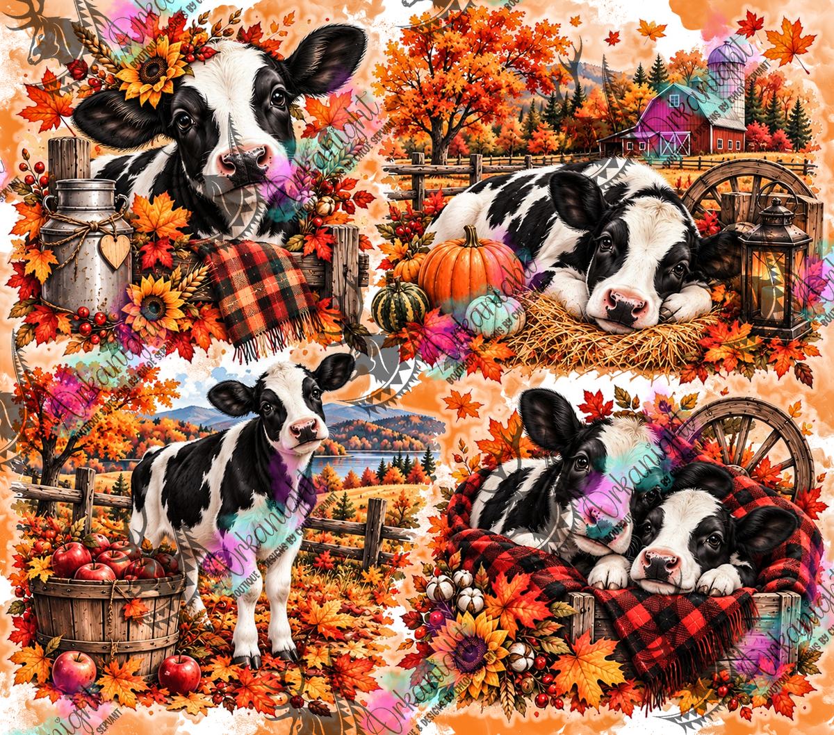 Numérique ♡Collection Automne 2026 ♡ Vache Holstein
