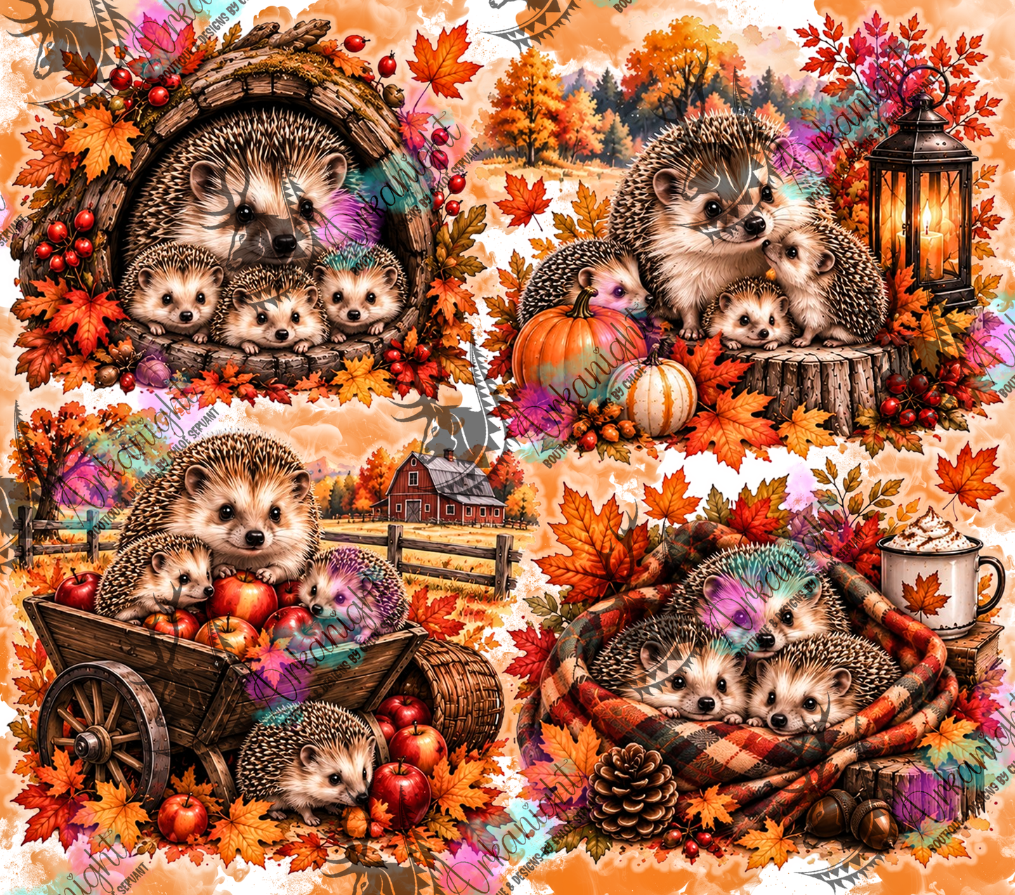 Numérique ♡Collection Automne 2026 ♡ Hérissons
