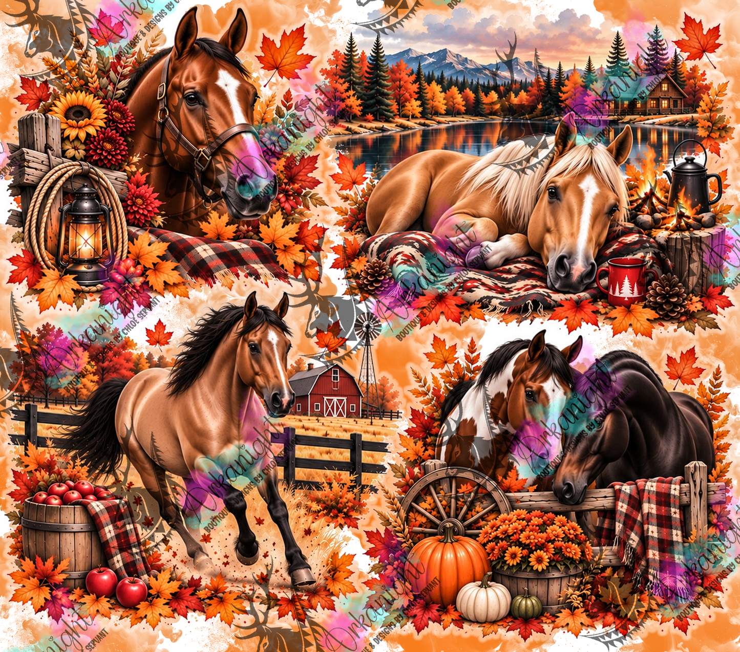 Numérique ♡Collection Automne 2026 ♡ Cheval Quarter Horse