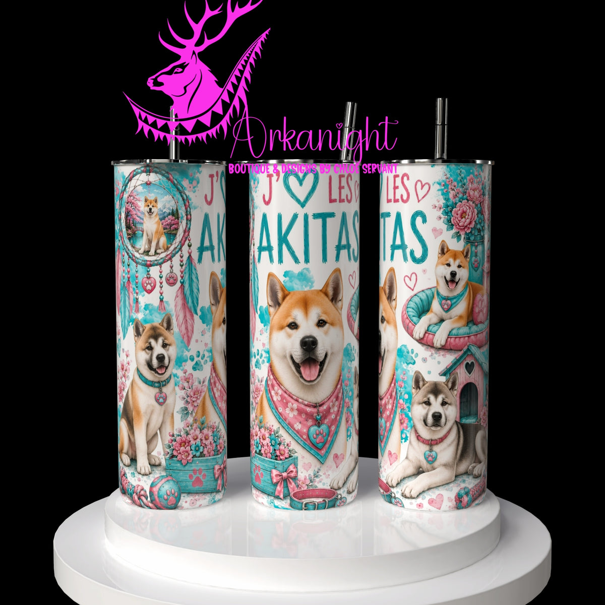 Numérique ♡Collection Boho 2026 ♡ Chiens ♡ Akitas