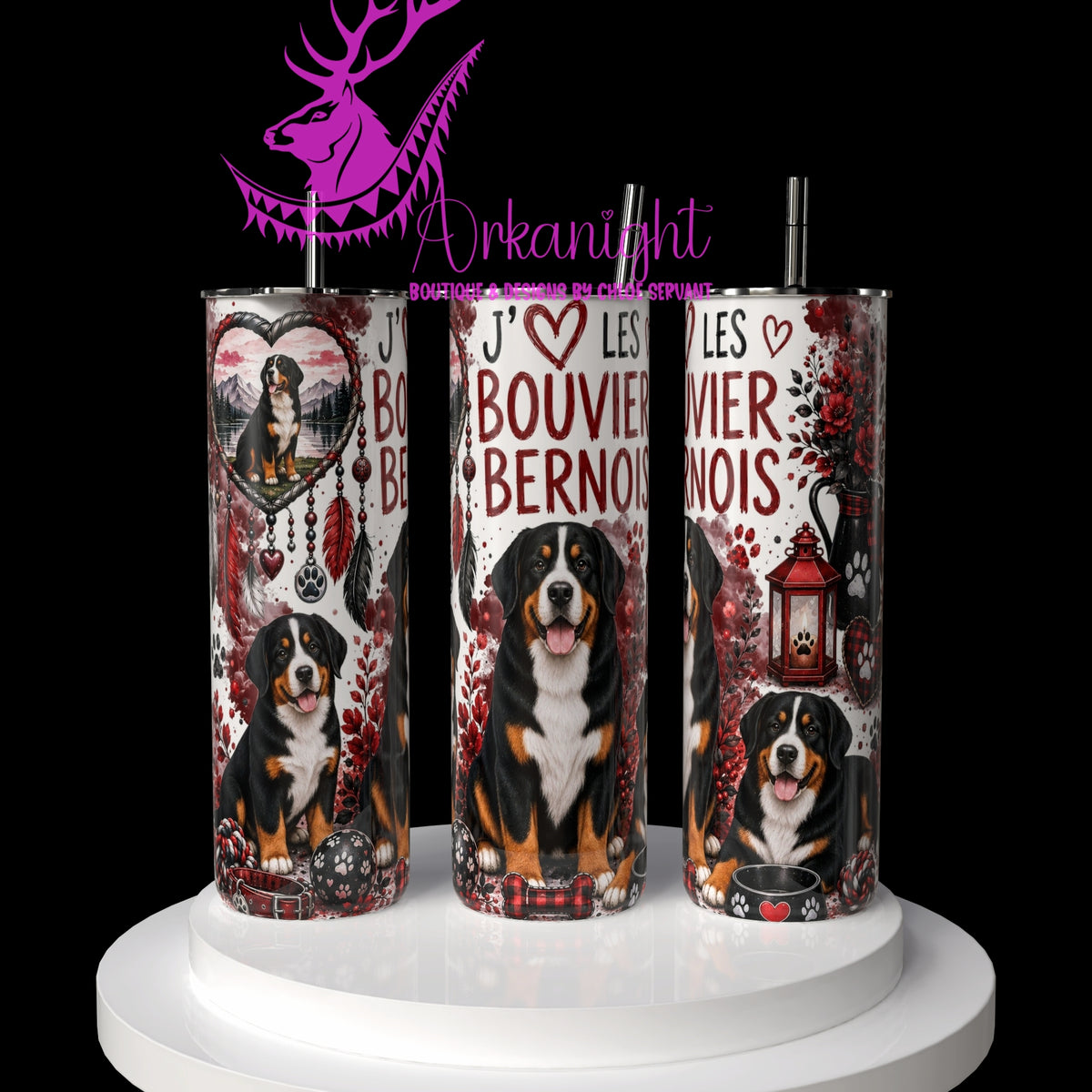 Numérique ♡Collection Boho 2026 ♡ Chiens ♡ Bouvier Bernois
