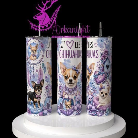Gourde sur commande ♡ Collection Boho 2026 ♡ Chiens ♡ Chihuahua