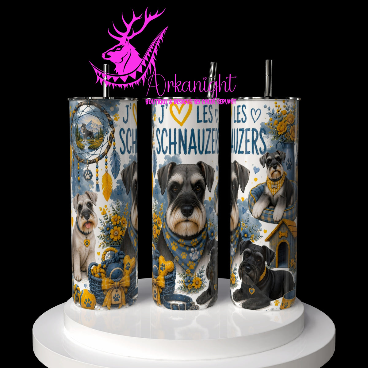 Numérique ♡Collection Boho 2026 ♡ Chiens ♡ Schnauzer