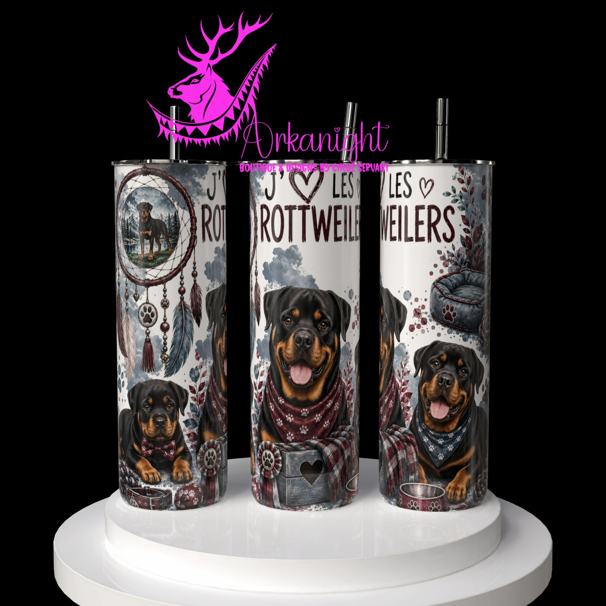 Numérique ♡Collection Boho 2026 ♡ Chiens ♡ Rottweilers
