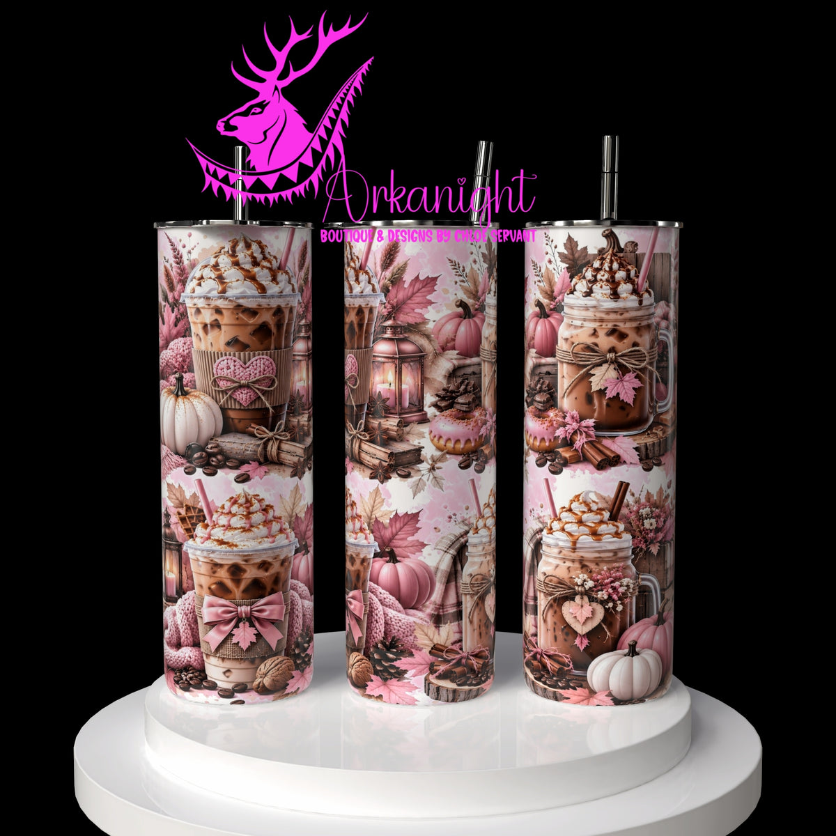 Numérique ♡Collection Automne 2026 ♡ Café Glacé Rose