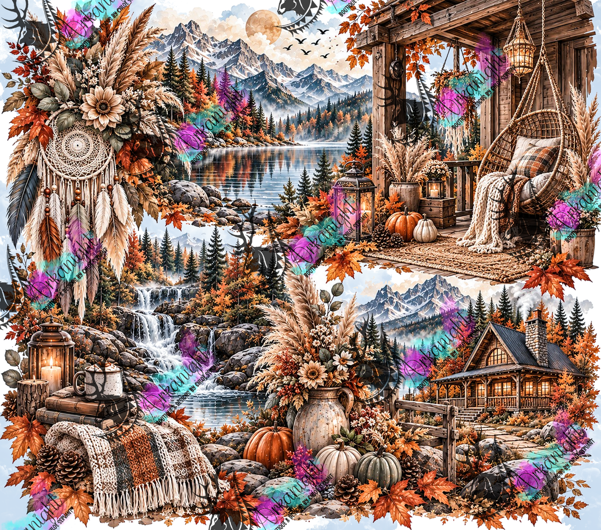 Numérique ♡Collection Automne 2026 ♡ Paysage Boho - 02