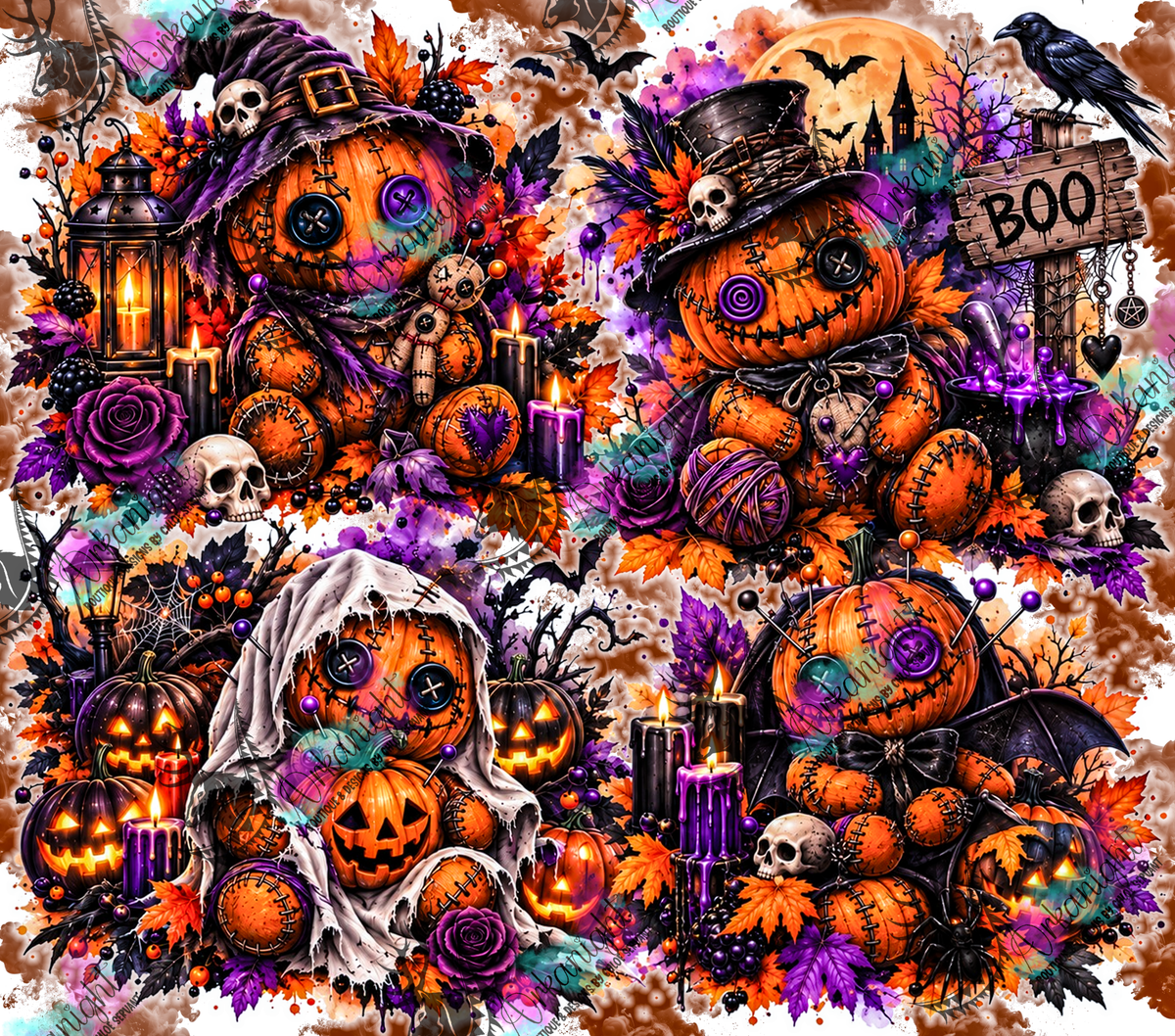 Numérique ♡Collection Halloween 2026 ♡ Voodo Citrouille Horrifique