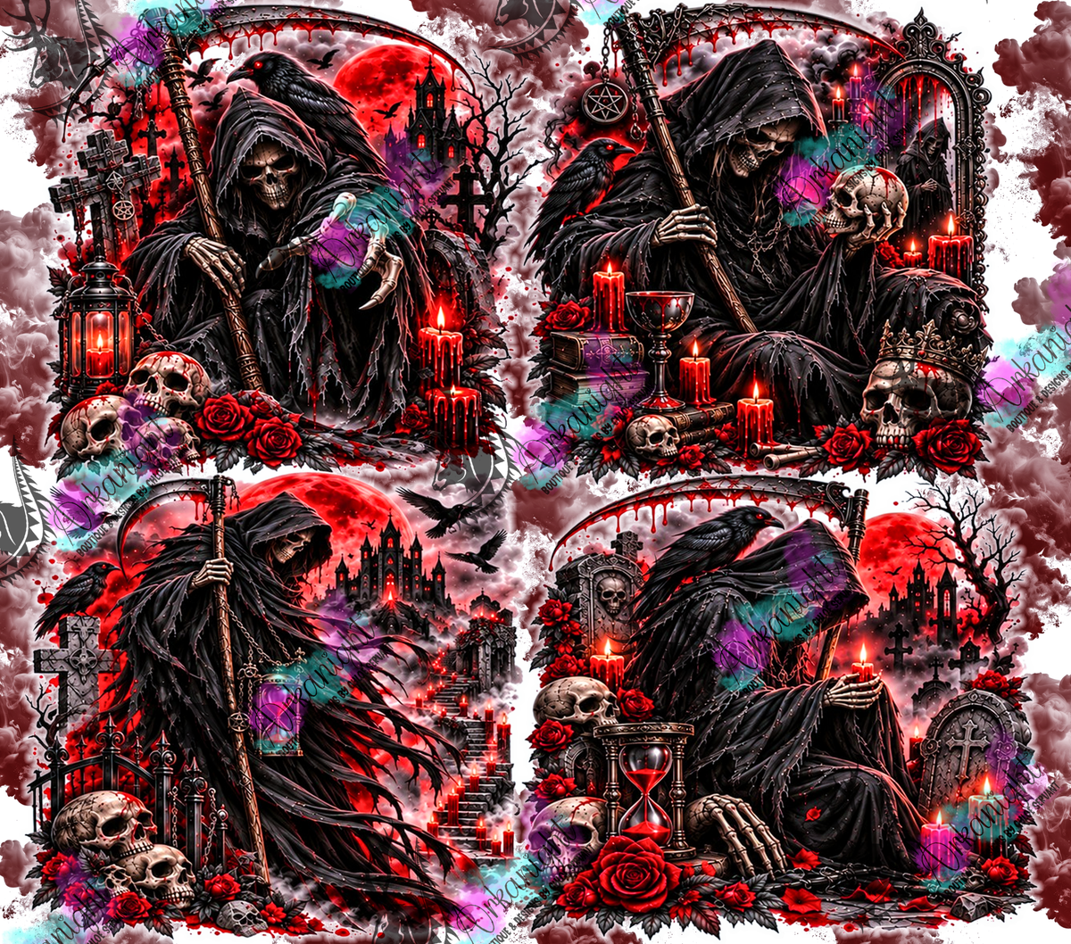 Numérique ♡Collection Halloween 2026 ♡ La Faucheuse Rouge
