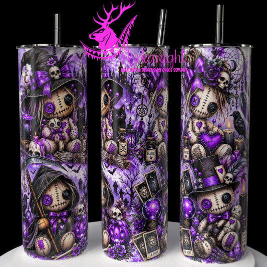 Numérique ♡Collection Halloween 2026 ♡ Voodo Poupée Horrifique Mauve
