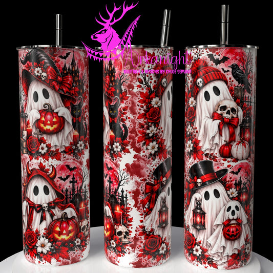 Numérique ♡Collection Halloween 2026 ♡ Fantôme Adorable Rouge