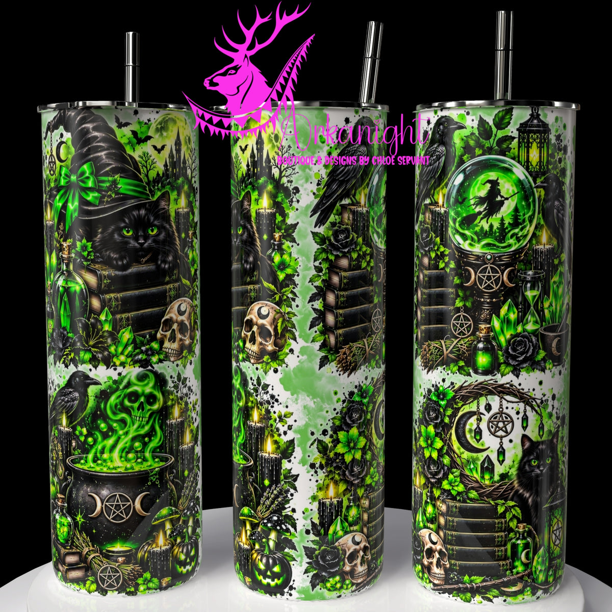 Numérique ♡Collection Halloween 2026 ♡ Witchy Vibe's Vert