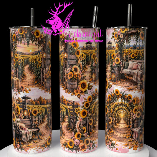 Gourde sur commande ♡ Collection  Automne 2026 ♡ Sentiers de Tournesols ♡ 02