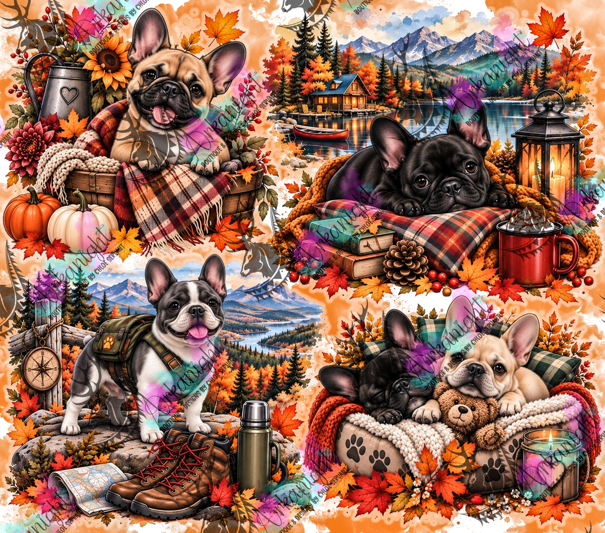 Numérique ♡Collection Automne 2026 ♡ Chiens ♡ Bouledogues Français