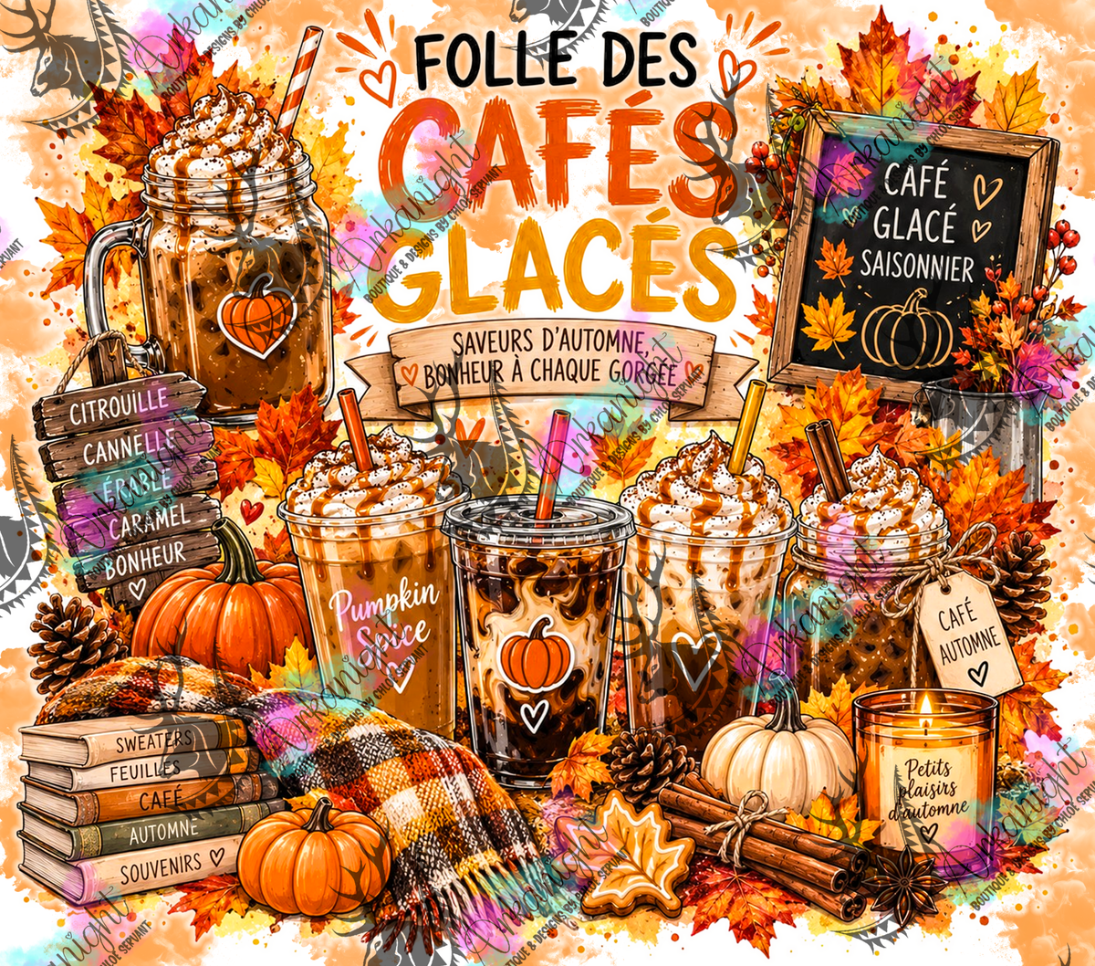 Numérique ♡Collection Automne 2026 ♡ Folle des Cafés Glacés