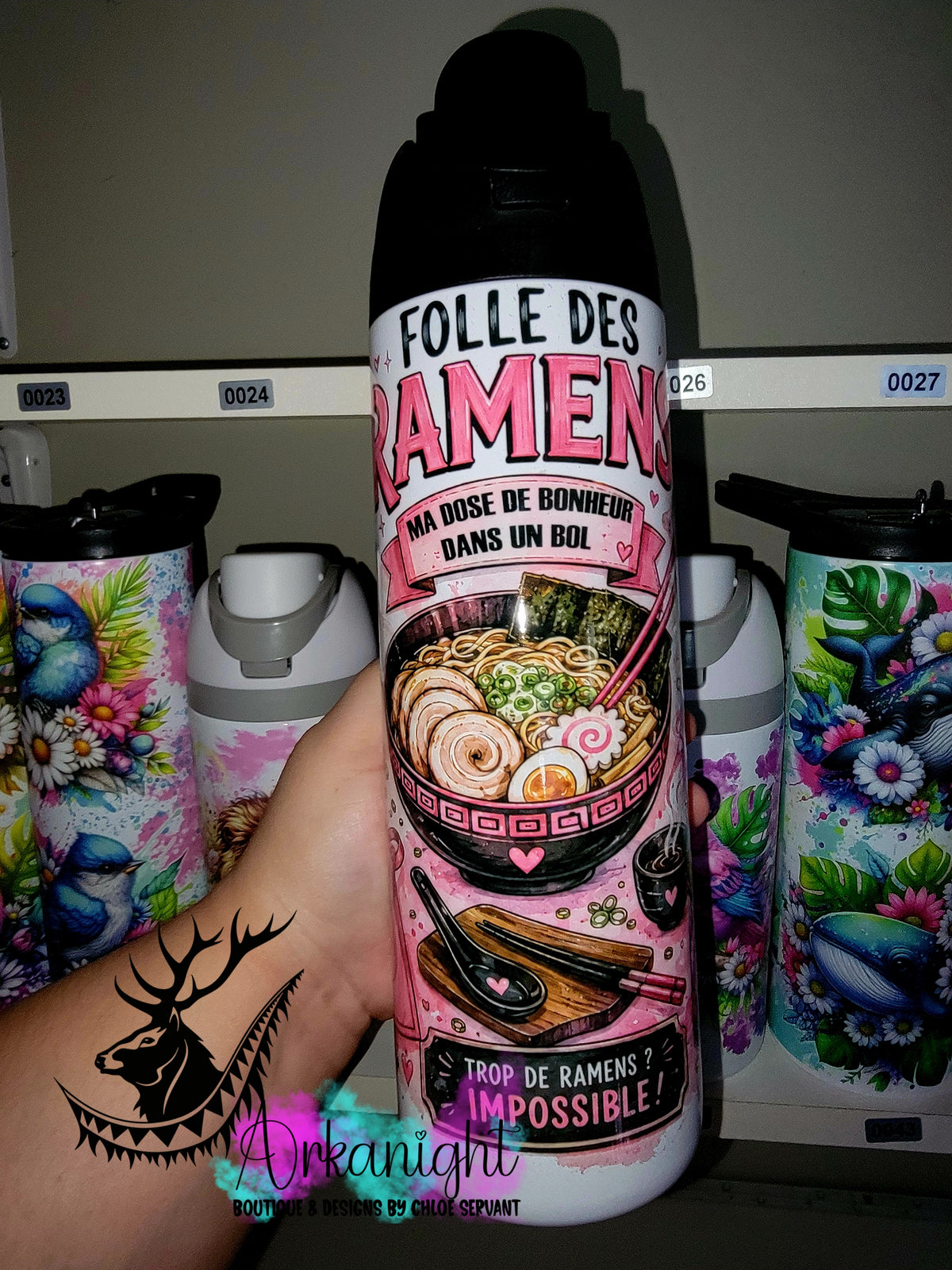Owala DUPE 24 oz sur commande - Collection Occupations & Passions ♡ Folle des Ramens