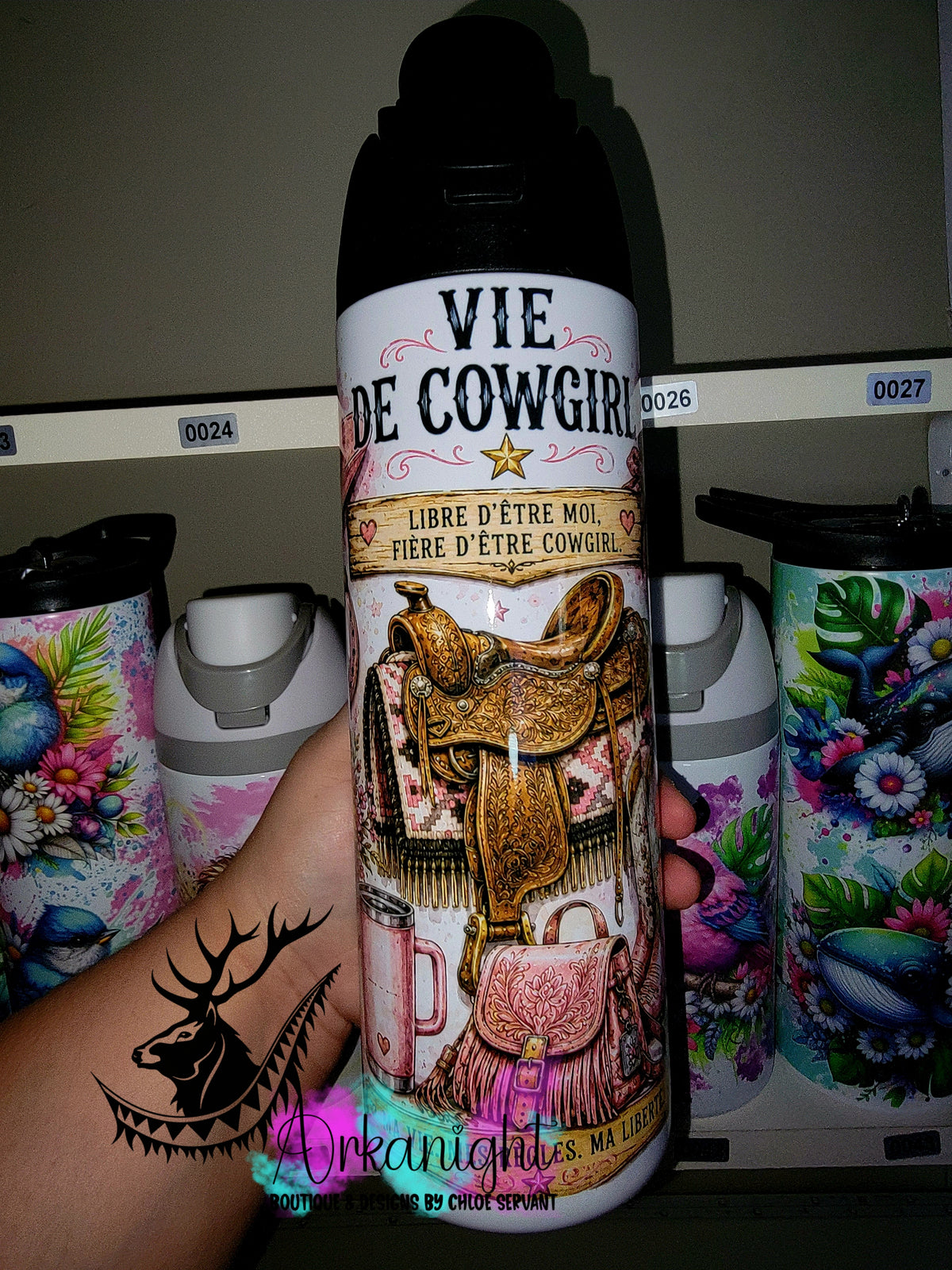 Owala DUPE 24 oz sur commande - Collection Occupations & Passions ♡ Vie de Cowgirl