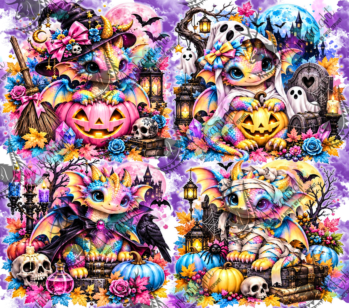 Numérique ♡Collection Halloween 2026 ♡ Dragon ♡ Multis-Couleurs