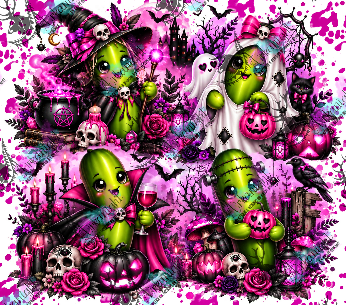 Numérique ♡Collection Halloween 2026 ♡ Cornichons ♡ Fushia