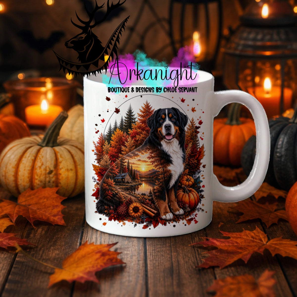 Tasse en céramique sur commande - Collection Automne 2026 ♡ Double Exposition ♡ Bouvier Bernois