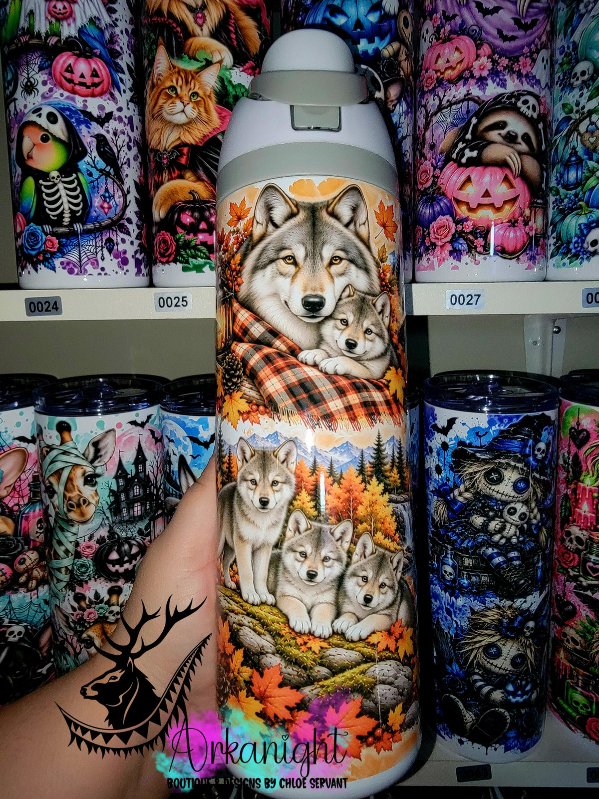 Owala DUPE 24 oz sur commande - Collection Automne 2026 - Loup