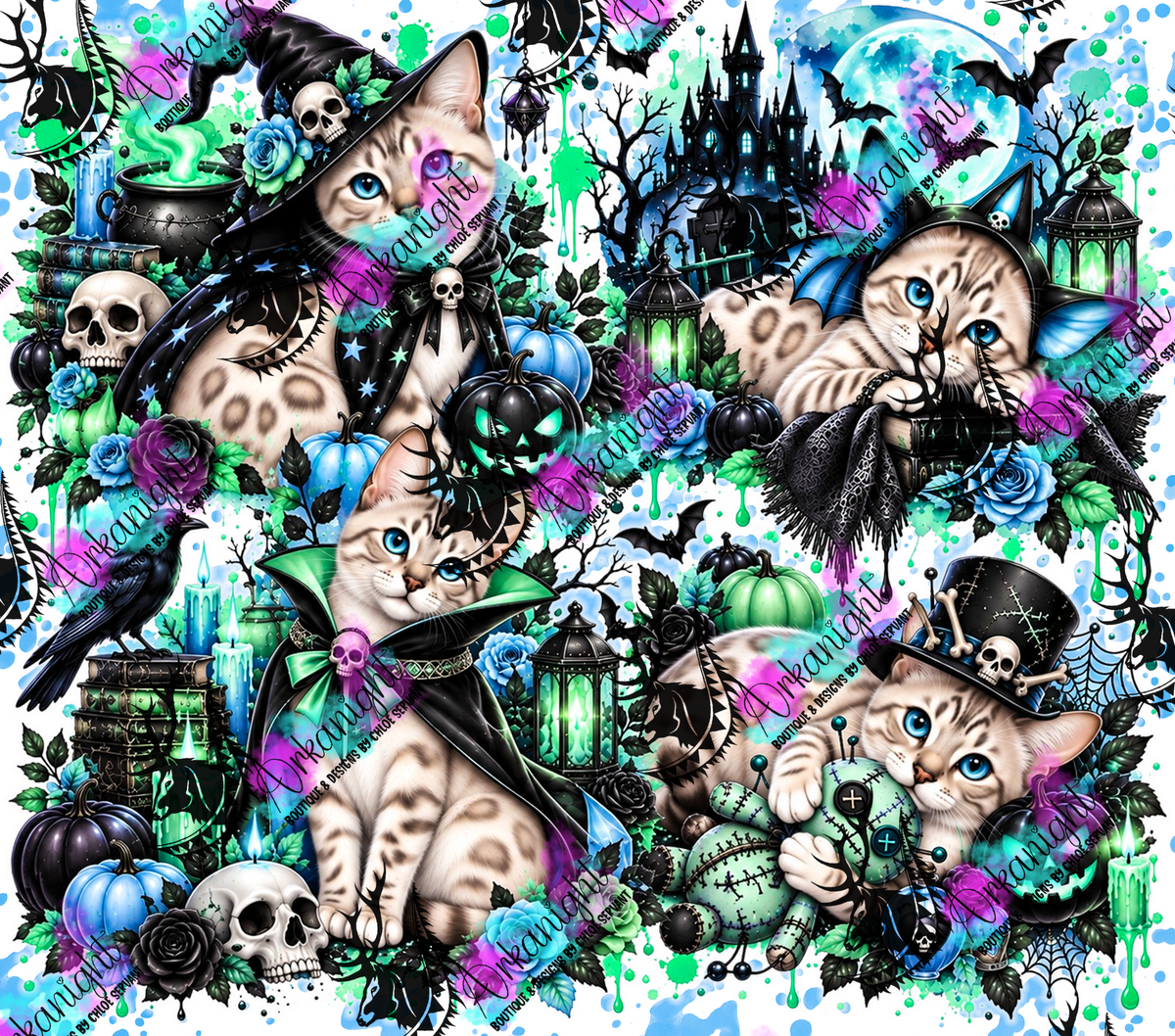 Numérique ♡Collection Halloween 2026 ♡ Chats ♡ Bengal Snown