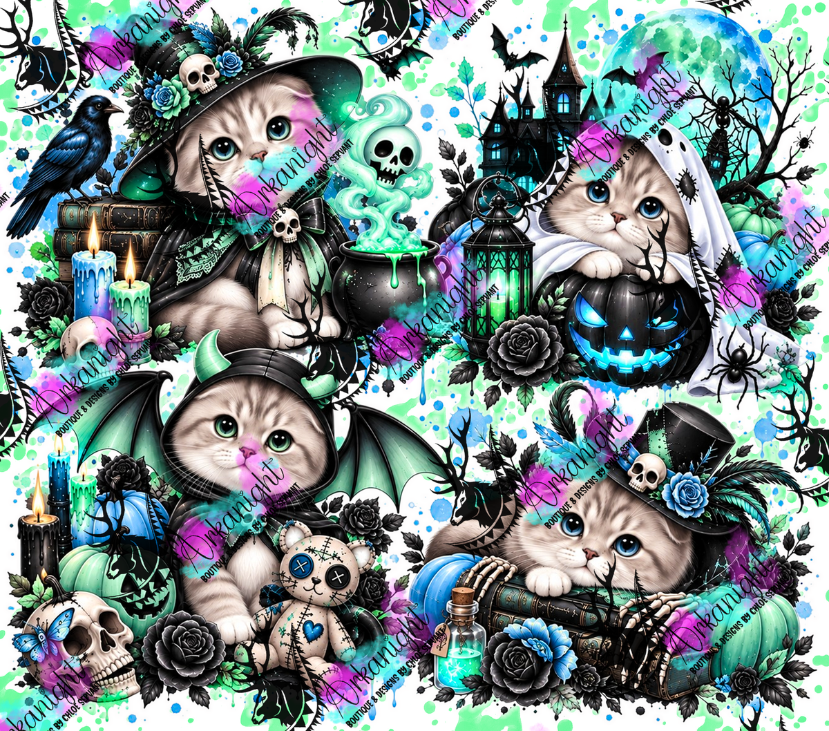 Numérique ♡Collection Halloween 2026 ♡ Chats ♡ Scottish Fold