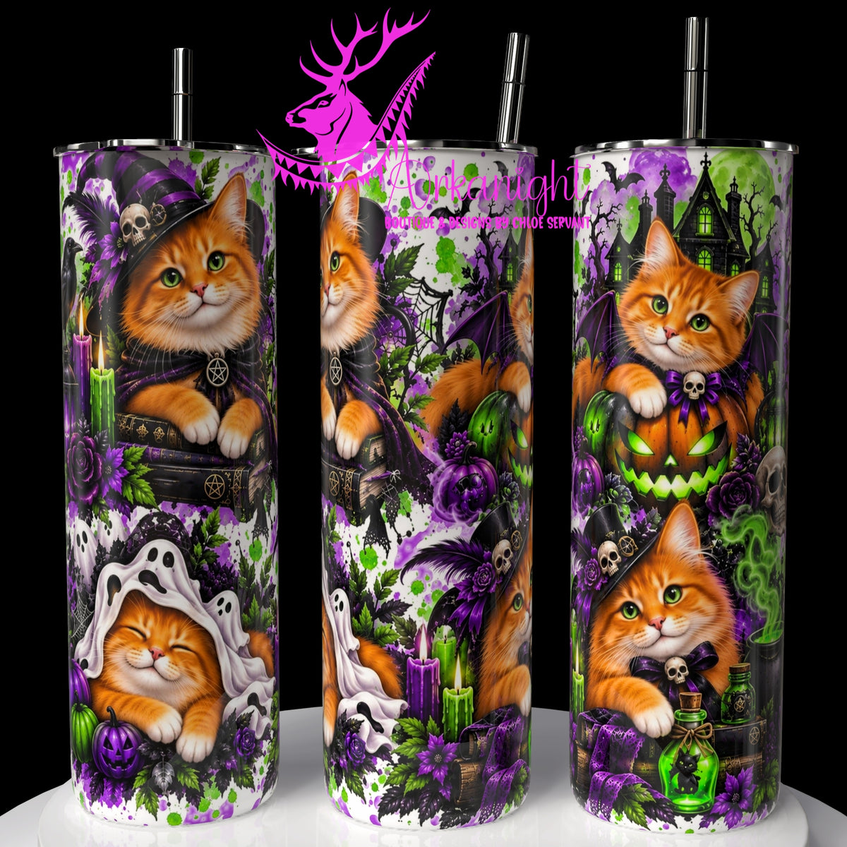 Numérique ♡Collection Halloween 2026 ♡ Chats ♡ Roux