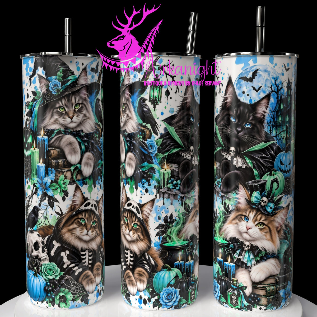 Numérique ♡Collection Halloween 2026 ♡ Chats ♡ Maine Coon Mix