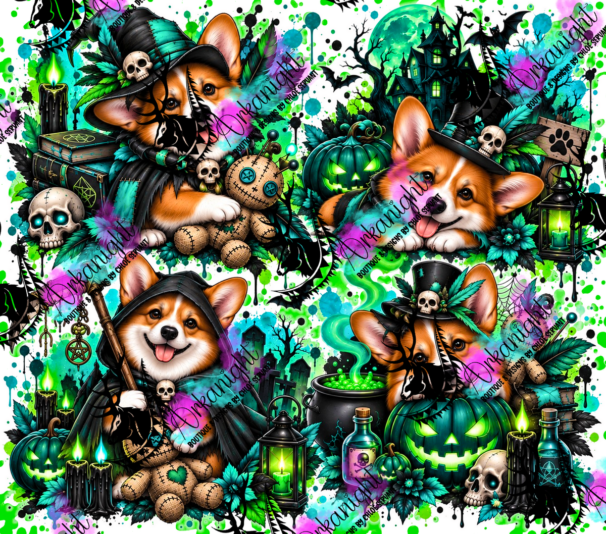 Numérique ♡Collection Halloween 2026 ♡ Chiens ♡ Corgi