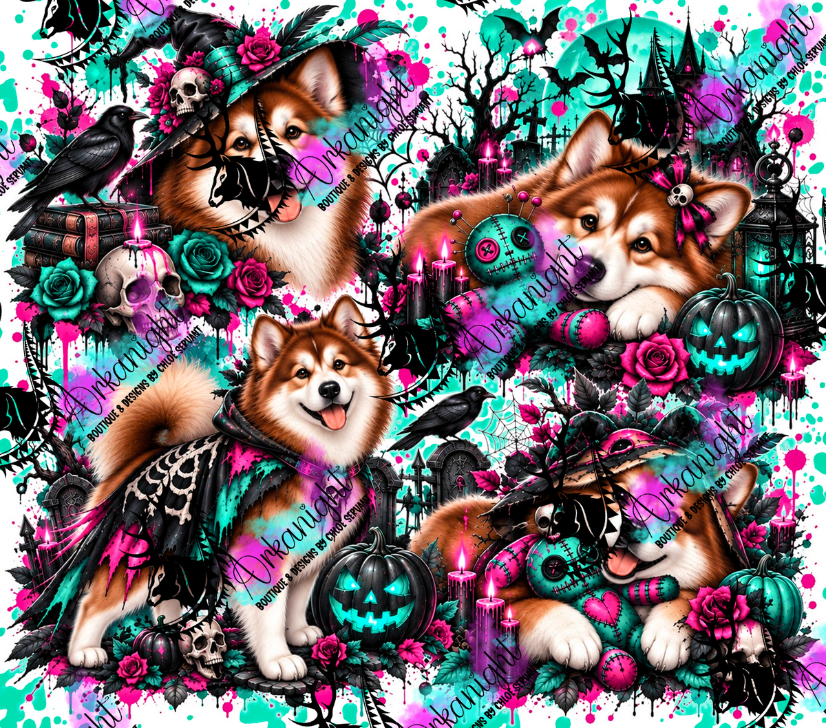 Numérique ♡Collection Halloween 2026 ♡ Chiens ♡ Malamute