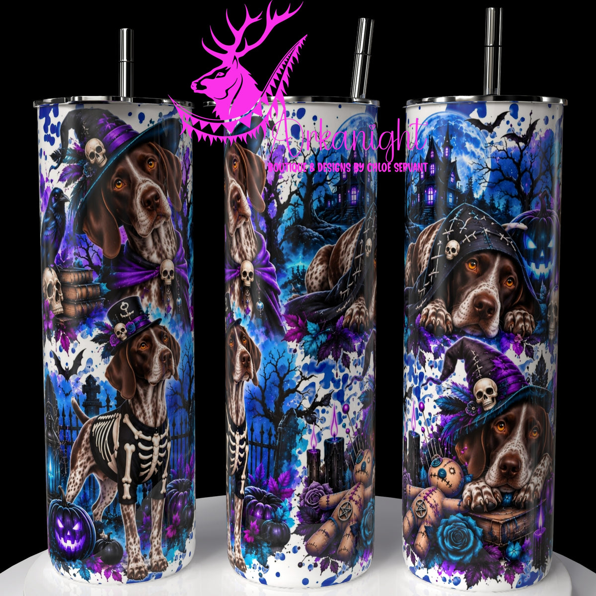 Numérique ♡Collection Halloween 2026 ♡ Chiens ♡ Braques Allemands