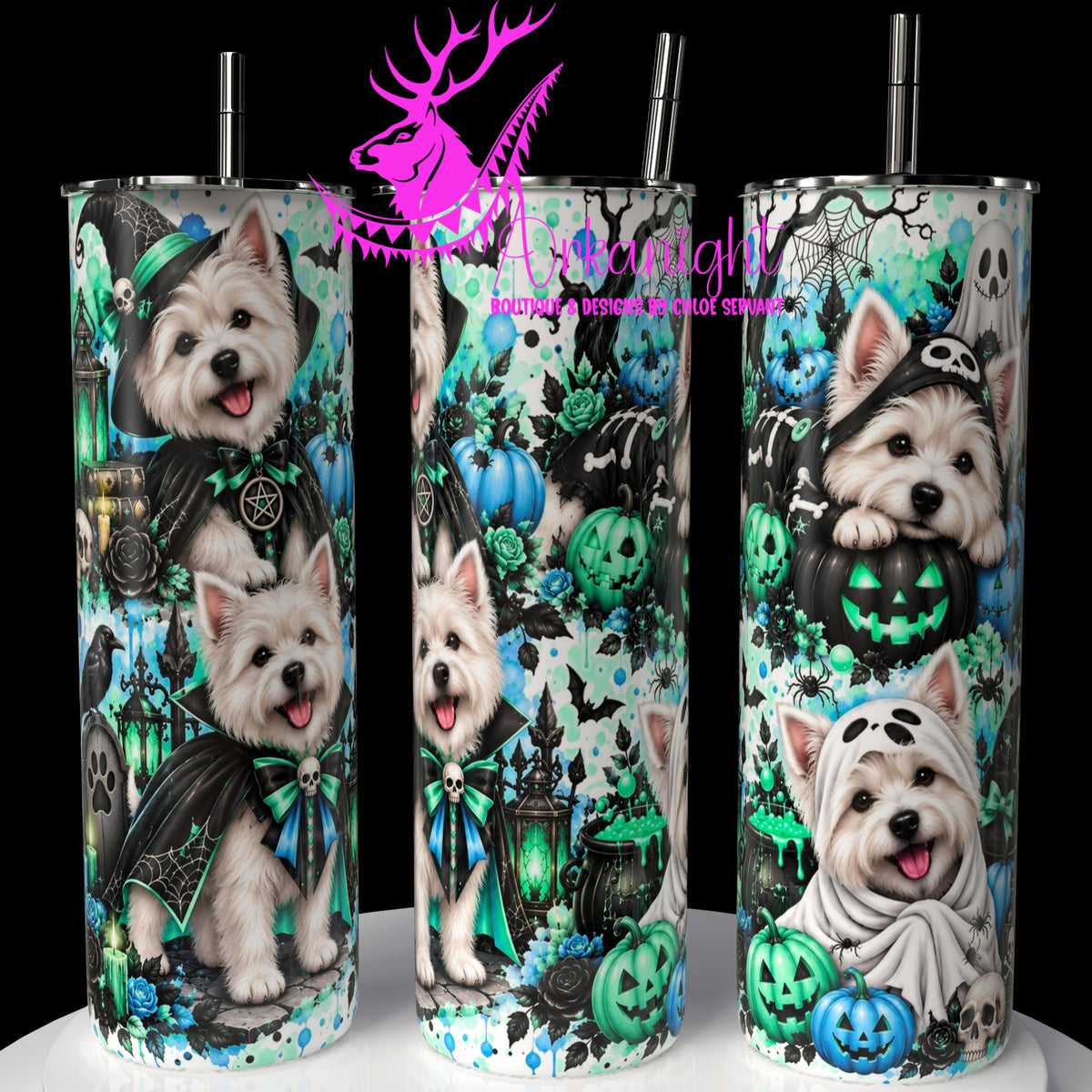 Numérique ♡Collection Halloween 2026 ♡ Chiens ♡ Westie