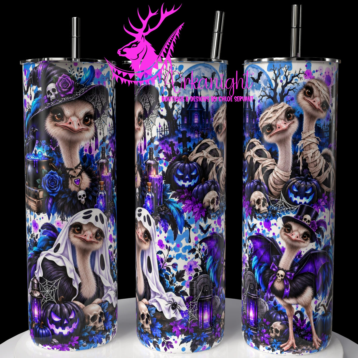 Numérique ♡Collection Halloween 2026 ♡ Animaux ♡ Autruche