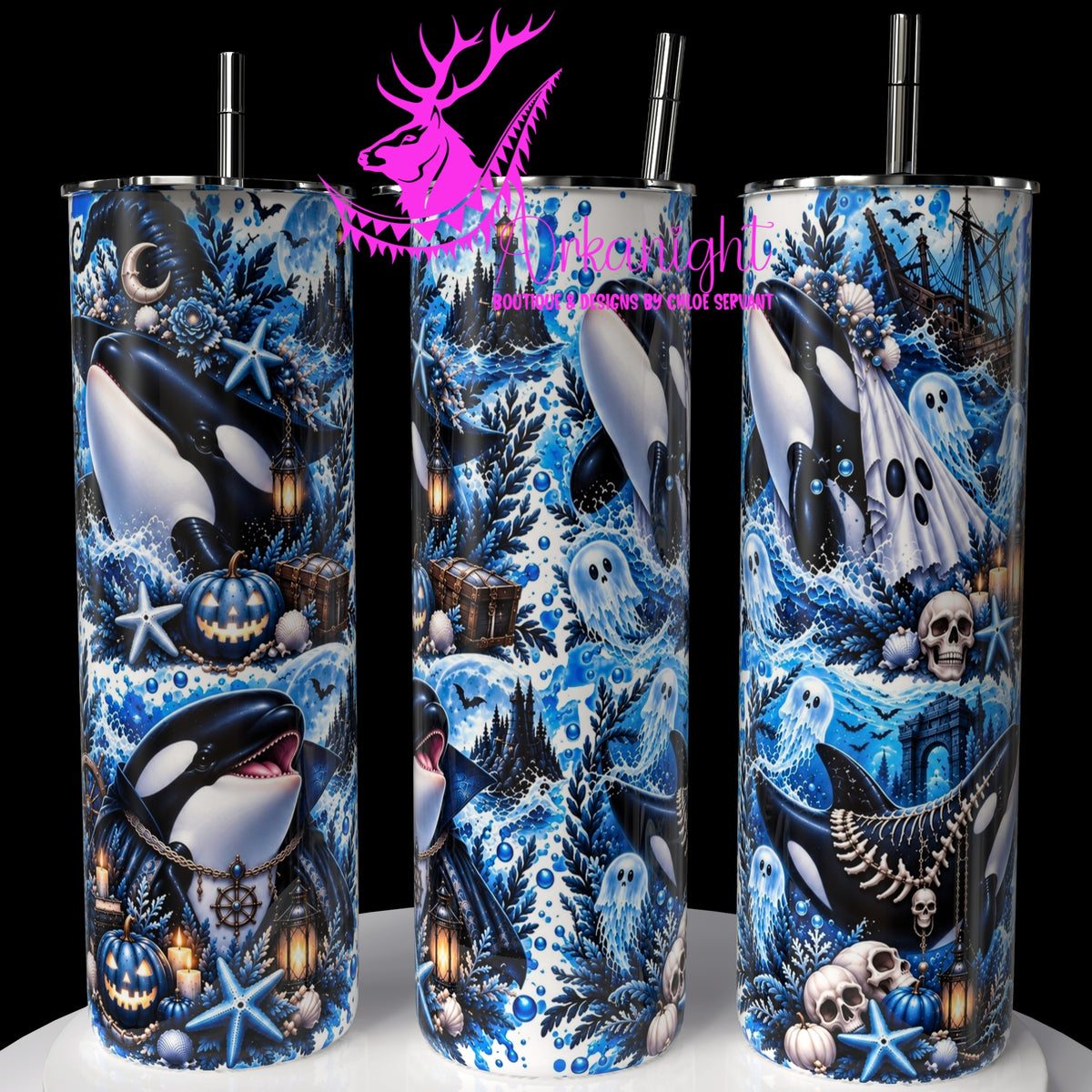 Gourde sur commande ♡ Collection   Halloween 2026 ♡ Animaux ♡ Orques