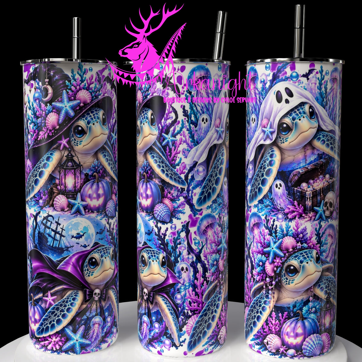 Gourde sur commande ♡ Collection   Halloween 2026 ♡ Animaux ♡ Tortue