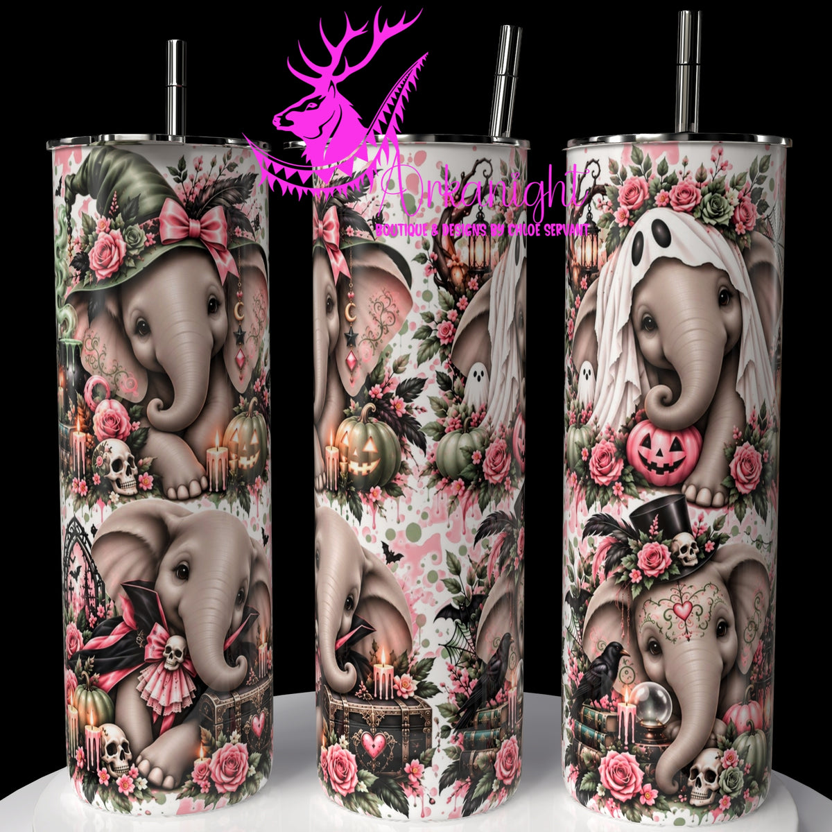 Numérique ♡Collection Halloween 2026 ♡ Animaux ♡ Éléphants