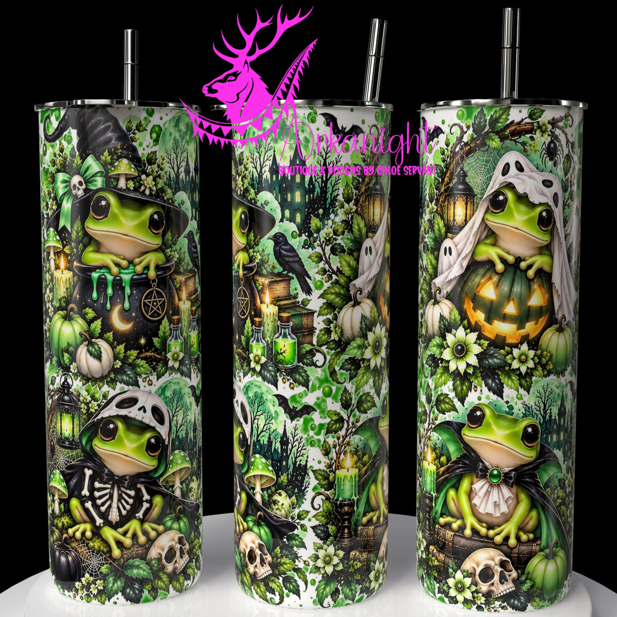 Gourde sur commande ♡ Collection   Halloween 2026 ♡ Animaux ♡ Grenouille